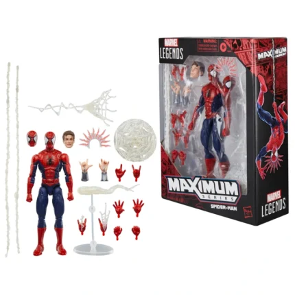 Marvel Legends Maximum Series Spider-Man Figur 15 cm