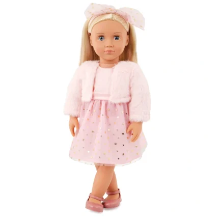 Our Generation Puppe Miranda mit Felljacke