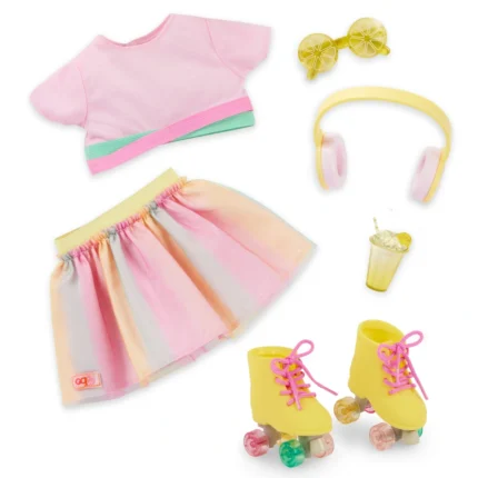 Our Generation Deluxe Rollschuh-Outfit 46 cm
