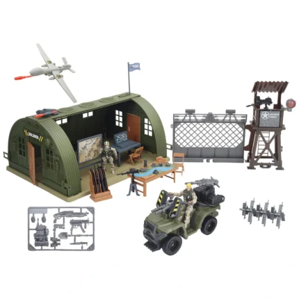 Soldier Force Spielset mit Hangar